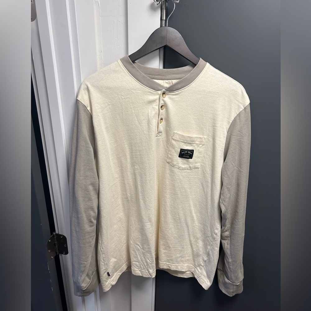 Dark Seas Henley Long Sleeve